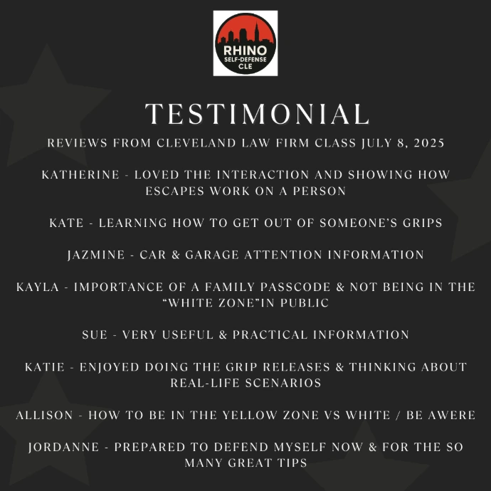 Reviews for business self defense class
